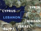 Lebanon Map